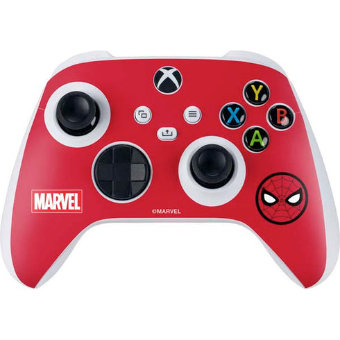 Marvel Spiderman Spiderman Emblem Xbox Series S Controller Skin