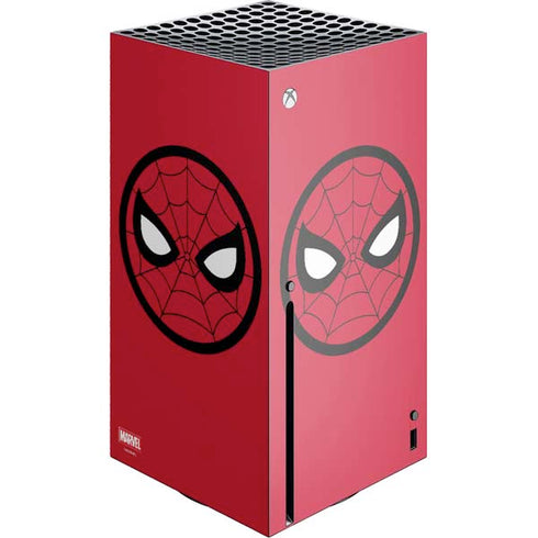 Marvel Spiderman Spiderman Emblem Xbox Series X Console Skin