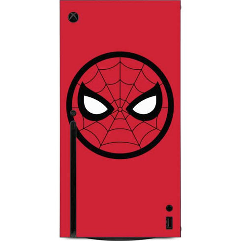 Marvel Spiderman Spiderman Emblem Xbox Series X Console Skin