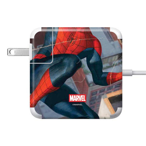 Marvel Spiderman Spidey Sense 85W Power Adapter (15 and 17 inch MacBook Pro Charger) Skin