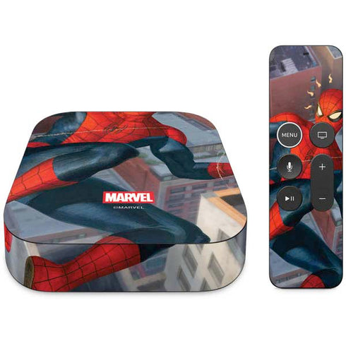 Marvel Spiderman Spidey Sense Apple TV Skin