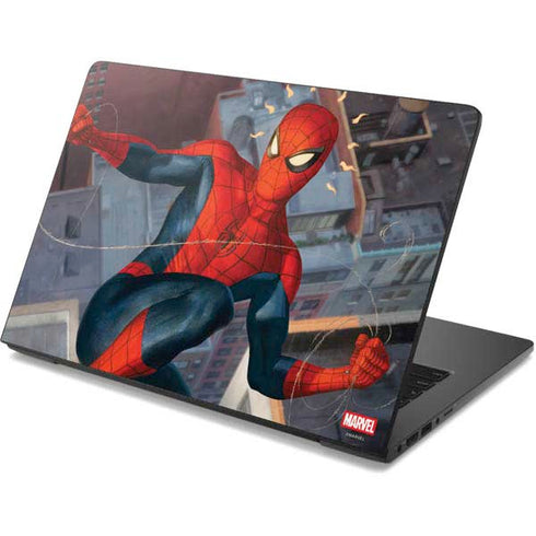 Marvel Spiderman Spidey Sense Dell Chromebook Skin