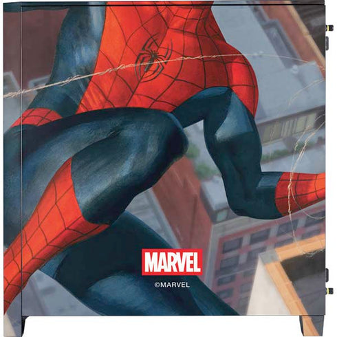 Marvel Spiderman Spidey Sense Corsair 4000D Tempered Glass Mid-Tower ATX Case Skin