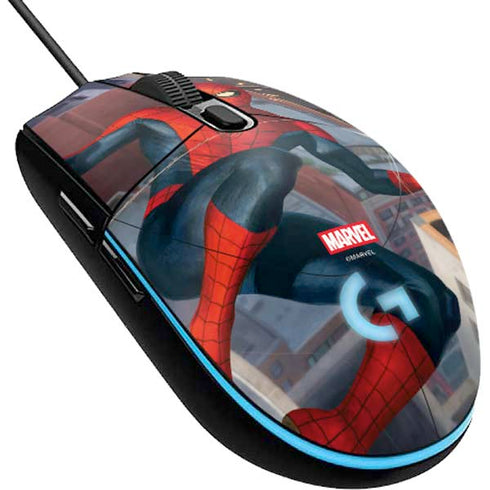 Marvel Spiderman Spidey Sense G203 Prodigy RGB Wired Gaming Mouse Skin