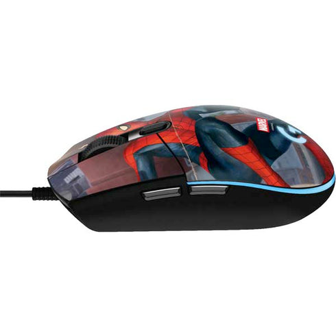 Marvel Spiderman Spidey Sense G203 Prodigy RGB Wired Gaming Mouse Skin