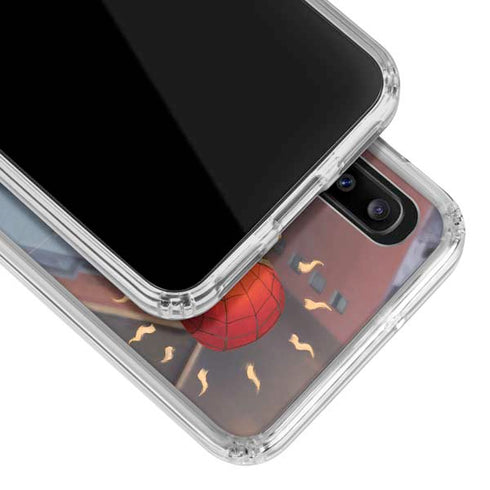 Marvel Spiderman Spidey Sense Galaxy A20 Clear Case