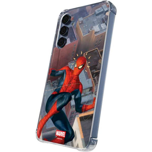 Marvel Spiderman Spidey Sense Galaxy A55 5G Clear Case