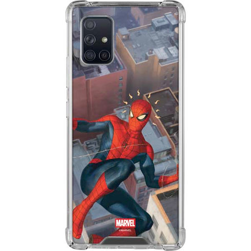 Marvel Spiderman Spidey Sense Galaxy A71 5G Clear Case
