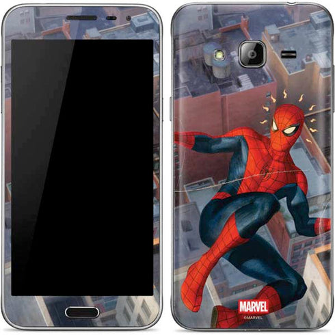 Marvel Spiderman Spidey Sense Galaxy J3 Skin