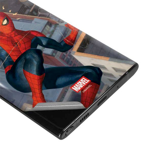 Marvel Spiderman Spidey Sense Galaxy Note 10 Plus Skin