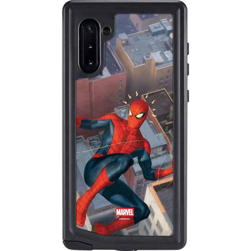 Marvel Spiderman Spidey Sense Galaxy Note 10 Waterproof Case