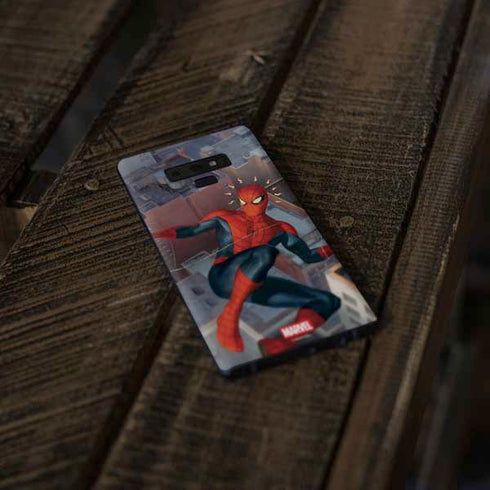 Marvel Spiderman Spidey Sense Galaxy Note 9 Skin