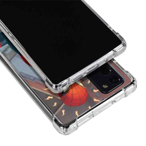 Marvel Spiderman Spidey Sense Galaxy Note20 5G Clear Case