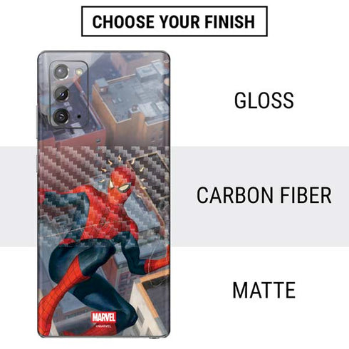 Marvel Spiderman Spidey Sense Galaxy Note20 5G Skin