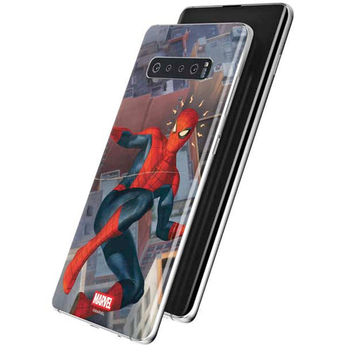 Marvel Spiderman Spidey Sense Galaxy S10 Plus Skin