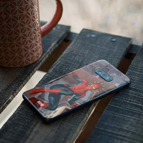 Marvel Spiderman Spidey Sense Galaxy S10e Skin