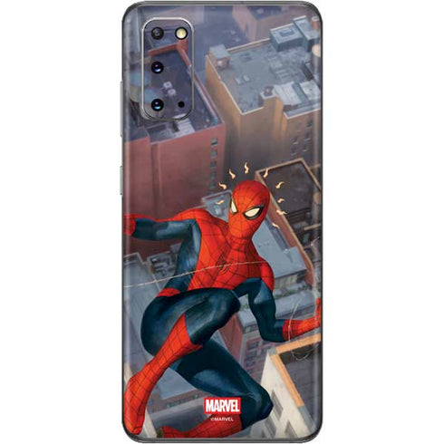 Marvel Spiderman Spidey Sense Galaxy S20 Skin