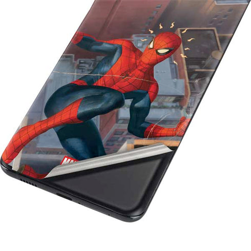 Marvel Spiderman Spidey Sense Galaxy S21 Plus 5G Skin