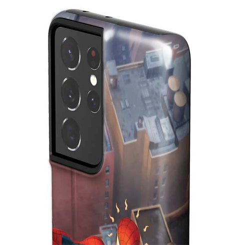 Marvel Spiderman Spidey Sense Galaxy S21 Ultra 5G Pro Case