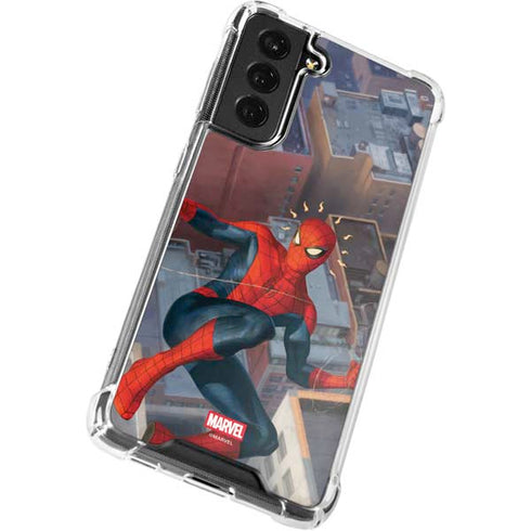 Marvel Spiderman Spidey Sense Galaxy S22 Clear Case