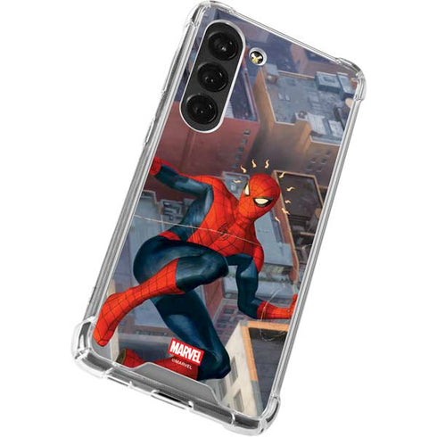Marvel Spiderman Spidey Sense Galaxy S23 Clear Case