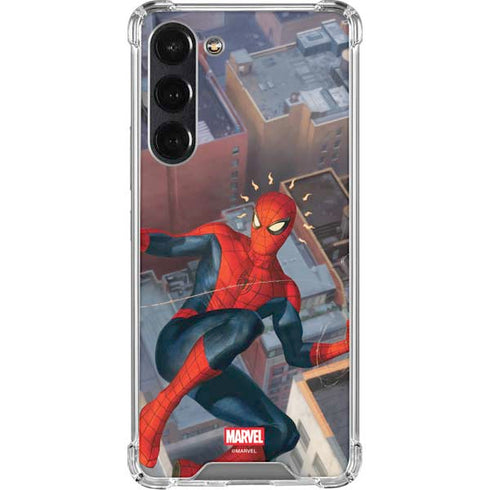 Marvel Spiderman Spidey Sense Galaxy S23 Plus Clear Case