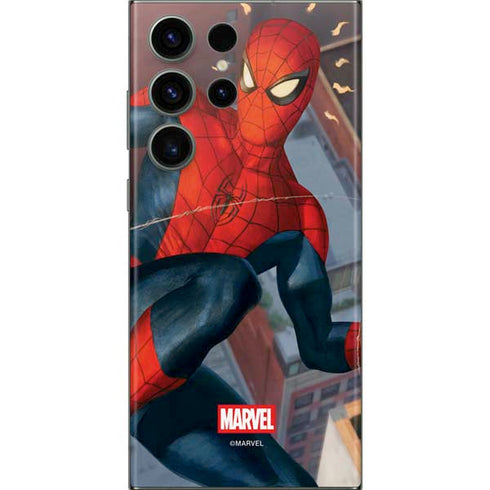 Marvel Spiderman Spidey Sense Galaxy S23 Ultra Skin