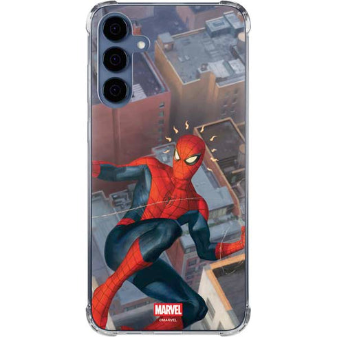 Marvel Spiderman Spidey Sense Galaxy S24 Clear Case