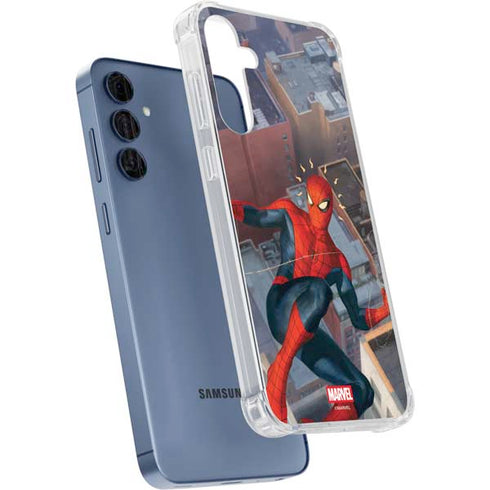Marvel Spiderman Spidey Sense Galaxy S24 Clear Case