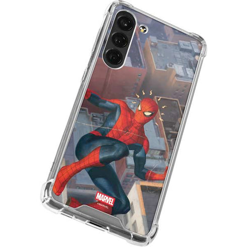 Marvel Spiderman Spidey Sense Galaxy S24 FE Clear Case