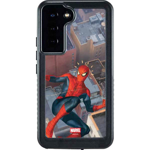 Marvel Spiderman Spidey Sense Galaxy S24 Plus Waterproof Case