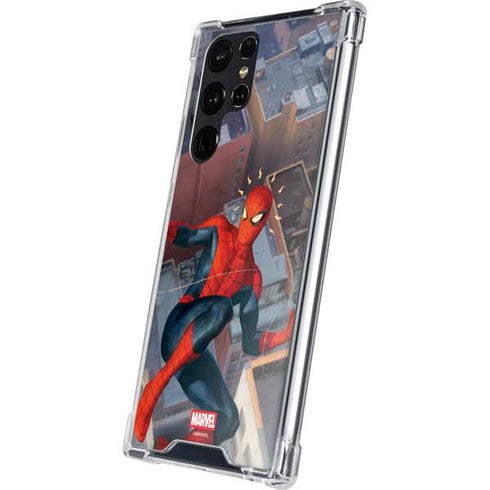 Marvel Spiderman Spidey Sense Galaxy S24 Ultra Clear Case