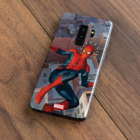 Marvel Spiderman Spidey Sense Galaxy S9 Plus Skin