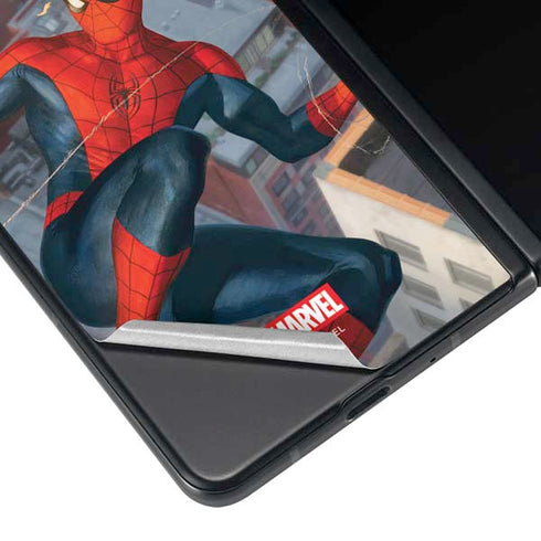 Marvel Spiderman Spidey Sense Galaxy Z Fold3 5G Skin