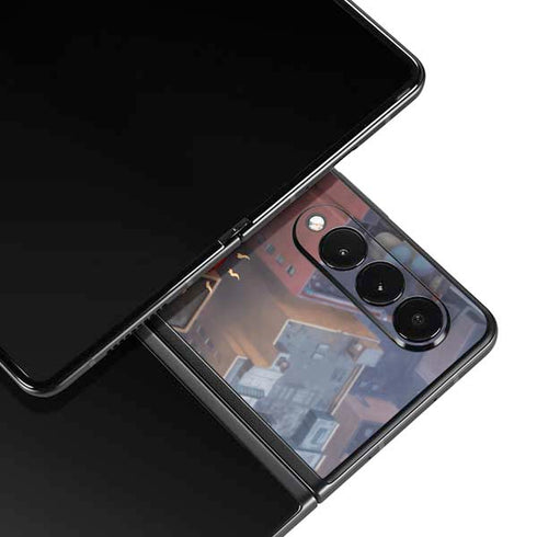 Marvel Spiderman Spidey Sense Galaxy Z Fold3 5G Skin