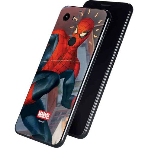 Marvel Spiderman Spidey Sense Google Pixel 3a Skin
