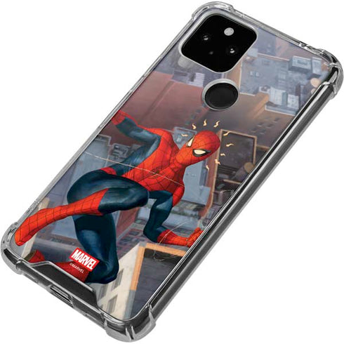 Marvel Spiderman Spidey Sense Google Pixel 4a 5G Clear Case