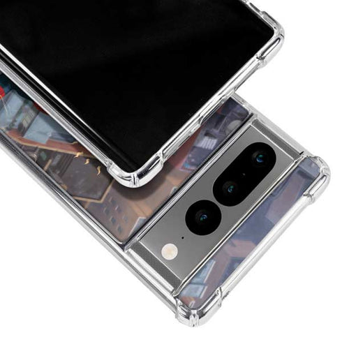 Marvel Spiderman Spidey Sense Google Pixel 7 Pro Clear Case