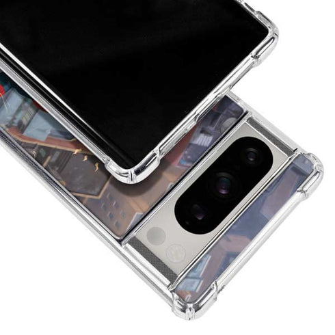 Marvel Spiderman Spidey Sense Google Pixel 8 Pro Clear Case