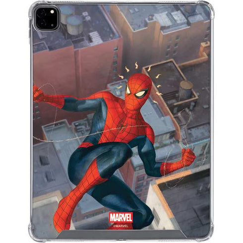 Marvel Spiderman Spidey Sense iPad Pro 12.9in (2020) Clear Case
