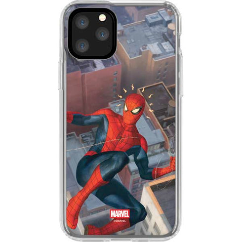 Marvel Spiderman Spidey Sense iPhone 11 Pro Clear Case