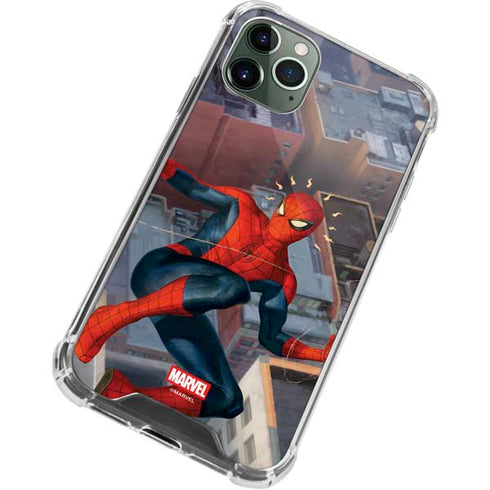 Marvel Spiderman Spidey Sense iPhone 11 Pro Max Clear Case