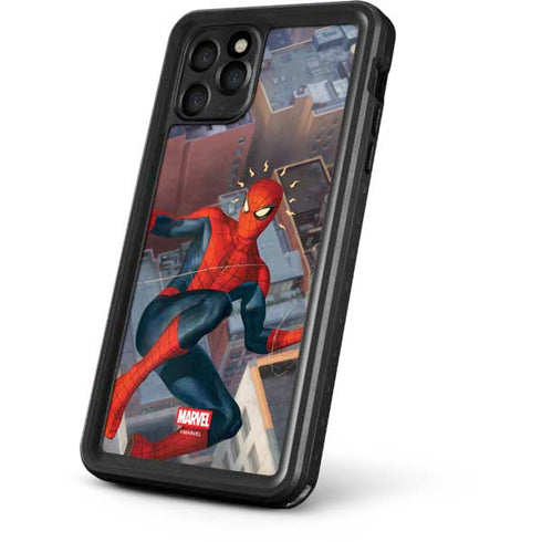 Marvel Spiderman Spidey Sense iPhone 11 Pro Waterproof Case