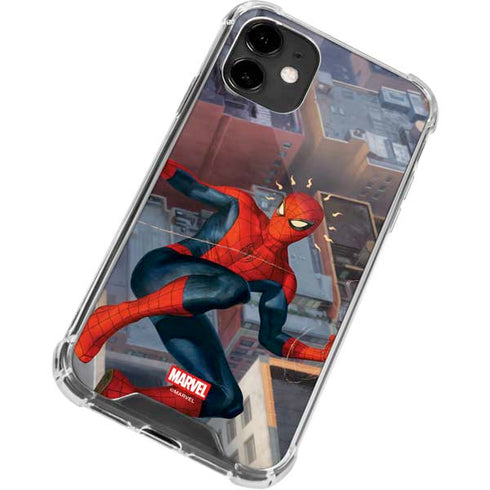 Marvel Spiderman Spidey Sense iPhone 12 Mini Clear Case