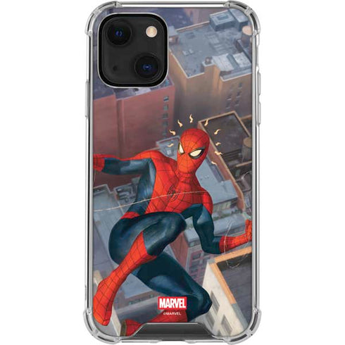 Marvel Spiderman Spidey Sense iPhone 13 Mini Clear Case