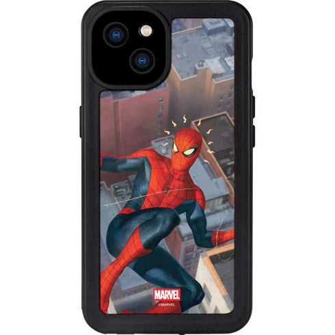 Marvel Spiderman Spidey Sense iPhone 15 Plus Waterproof Case