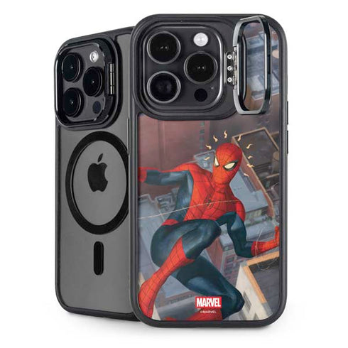 Marvel Spiderman Spidey Sense iPhone 15 Pro Kickstand Case