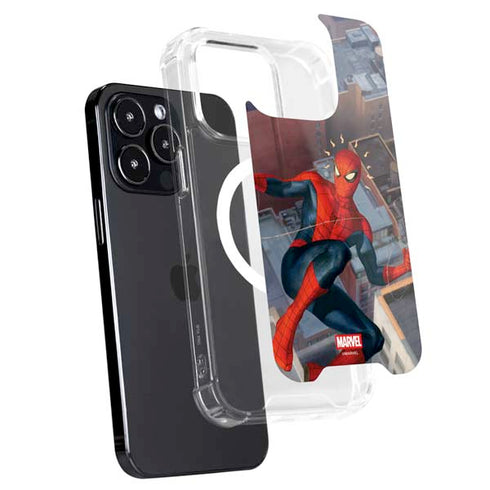 Marvel Spiderman Spidey Sense iPhone 15 Pro MagSafe Case