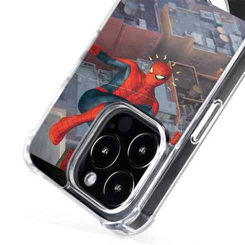 Marvel Spiderman Spidey Sense iPhone 15 Pro MagSafe Case