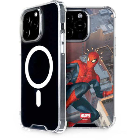 Marvel Spiderman Spidey Sense iPhone 15 Pro Max MagSafe Case